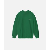 AECA WHITE HEAVY WEIGHT SWEATSHIRT Premium BASIC-GREEN AWEMSSBATSSSO001A5GA 180330