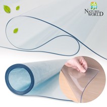 네이처월드 유리대용 투명매트, (폭30cm)1개10cm