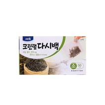 1+1 크린랲 다시백 요리국물팩 다용도 다시백 소형 50매, 소형 2개