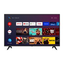 LG IPS패널 중소기업 43인치 FHD 스마트 TV 에너지효율 1등급 안드로이드11 스마트티비 넷플릭스 유튜브, 스탠드 택배배송