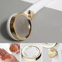 저층 원룸용 수압강화 황토필터 샤워기 화장실 DIY 전세입주 기숙사샤워실, 골드