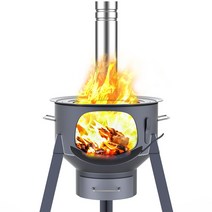 화덕만들기 캠핑화로대 불멍 가마솥화덕 화롯대 주물, B