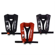 다이와 구명조끼 DF-9103 자동팽창식 선상 낚시구명조끼 한국다이와, 블랙