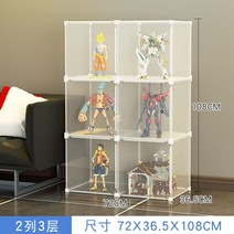 피규어 레고 아크릴 유리 장식장 진열장 캐비닛 투명, 투명 2단 3단 대형