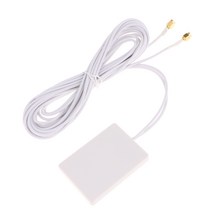 YSSHOP LTE 안테나 터미널 안테나 증폭기 수신기, 50x70x10mm, 화이트, 금속 및 플라스틱