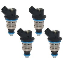 자동차부품 4PCS 자동 연료 인젝터 노즐 2 핀 35310-37200 현대 호환 NF SONATA CARENSE Avante Elantra 2014- 3531037200 교체, [01] 35310-37200-GR-4pcs