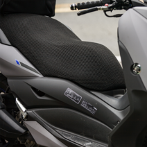 MVP 오토바이 쿨시트 고무 밴딩 3D 메쉬 쿨매트 PCX NMAX XMAX 및 전차종, 기본형 M