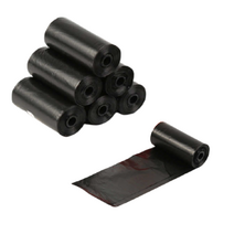 씨에카 쓰레기용 비닐 봉투 검정 2개묶음, 두롤 30장 (60cmX80cm)