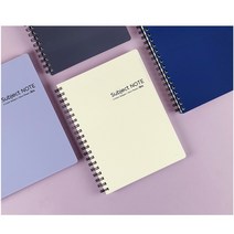 아이비스 5000 컬러 PP 노트 SP, 랜덤 발송, 4개입