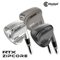 클리브랜드 던롭코리아 RTX ZIPCORE 웨지 GC, 블랙사틴DG_54도