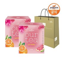 아워티) 오렌지 자몽 블랙티 10P+10P + 쇼핑백 -로로