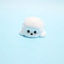 몰드몰 수제몰드 - 엎드린비숑 ( 3D )