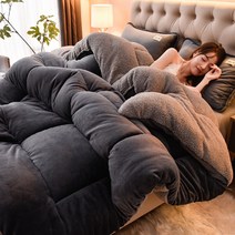 누버바 겨울 극세사이불SS 차렵 침구 요 두꺼운 벨벳 꿀잠 두툼 이불