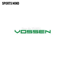휠 용품 VOSSEN-자동차 레이싱 데칼 스티커 휠 림 자동차 스타일링 액세서리 5 개, 05 green_01 14x1.3cm