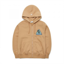 MLB 엠엘비 시티 오버핏 기모 후드집업 콜로라도로키스 베이지 3ATRC0126