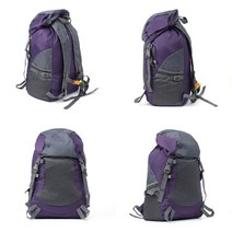 HY 등산용 트래킹용 접이식 등산가방 40리터 퍼플 등산배낭 백팩추천 백패킹배낭