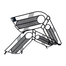 자전거 아기안장 보조의자 접이식 안전 좌석 뒷좌석 안전망 프리미엄 고성능 자전거 성인 자전거, 한개옵션0