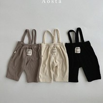 아오스타 통통멜빵 유아동팬츠 멜빵바지 데일리룩 특별한날 봄베베룩 아기옷