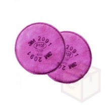 기타 3M 방독마스크 방진필터 2091 1봉 2개입