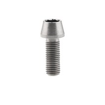 M6 10mm - 40mm 티타늄 알렌 키 테이퍼 헤드 볼트 자전거 헤드셋 브레이크 나사 스크류, Titanium, 30mm