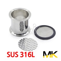 명인코리아 MK 쎄니타리 단관 스트레너겸용 2페럴 SUS316L EPDM 메쉬가스켓 (19963), 1개