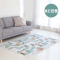키즈놀이방매트 놀이방매트 유아매트 아기매트 놀이매트 거실매트 키즈매트 바닥매트, 도로/캠핑 그린