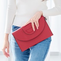 노이드비 메탈링 인조가죽 클러치백 크로스 여성가방