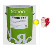 노루페인트 목재/ 철재용 슈퍼에나멜 플러스 4L 기본색상 유성페인트, 나무색 유광