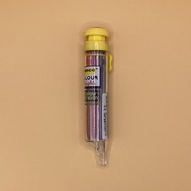 펜코 색연필 무독성 8COLORS CRAYON 데스크테리어, Yellow