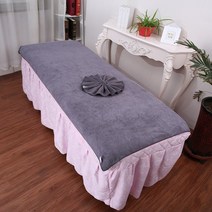 미용실 침대 만들기 용 특수 대형 타월 구멍이있는 목욕 타월 마사지 및 마사지 침대 시트-48599, 02. 80x190cm, 옵션32