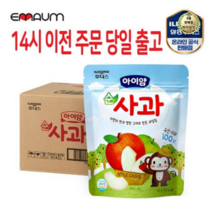 일동후디스 아이얌 동결건조 과일칩 순사과, 1350개, 15g