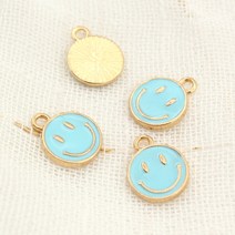 스마일 컬러 펜던트, 블루