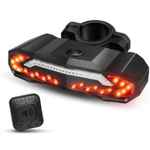 Wsdcam 자전거도난방지 스마트 알람 라이트, A세트