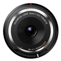 Olympus M.Zuiko 9mm F8.0 피쉬아이 바디 캡 렌즈 BCL0980 마이크로 포서드 카메라용 USA 미국