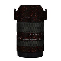 셀프촬영 18-50 F2.8 렌즈 비닐 데칼 스킨 시그마 18-50mm F2.8 DC DN 컨템포러리 소니 마운트 프리미엄, 19 Lava