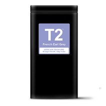T2 프렌치 얼그레이 티백 캔 60개입(홍차), 120g, 1개