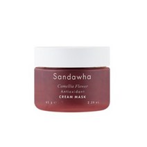산다화 카멜리아 플라워 안티옥시던트 크림 워시오프 마스크 65g, 1개, 1개입