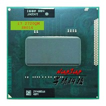 I7-8700K 인텔 코어 i72720QM i7 SR014 2.2 GHz 쿼드 8 스레드 CPU 프로세서 6M 45W 소켓 G2 rPGA988B, 한개옵션0