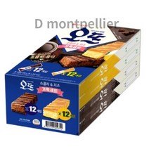 오리온 오뜨 과자케이크 세트 쇼콜라 6p x 2 + 치즈 6p x 2, 2종 (쇼콜라 2p) + 2종 (치즈2p), 10개