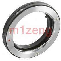 어댑터 링 OM 렌즈 Olympus Four Thirds 4/3 OM43 E30 e330 E620 E1 카메라, 한개옵션0