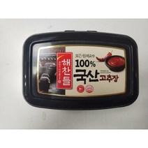 CJ/해찬들 모든 원재료가 100퍼센트 국산고추장 1kg-1개, 10개