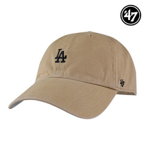 47브랜드 LA다저스 MLB 남자 여성 엠엘비 볼캡 야구 모자 B-BSRNR12GWS-KHB, 색상:B-BSRNR12GWS-KHB / 사이즈:OSFA