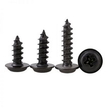 나사 볼트 도구100 개몫 M2 M2.5 M3 M4 PWA 블랙 필립스 셀프 태핑 패드, 6mm