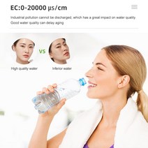 분석기 10 in 1 Digital PH Meter 수질 테스터 식수 수족관 용 수소가 풍부한 감지기