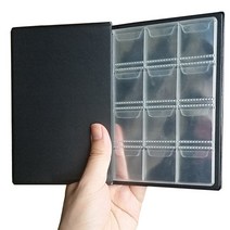 알로하 칸칸이 동전 모으기 동전앨범 기념주화 옛날동전 취미 스크랩북 동전포켓, 10매, 네이비