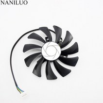 85mm 4pin HA9010H12SF-Z RX460 4GB 쿨러 팬 교체 MSI Inno3D P106 960 GeForce GTX 1060 에어로 ITX 3G 6G OC 비디오