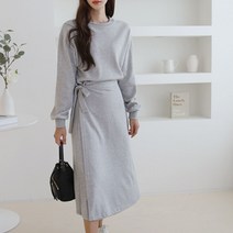 메종랩 롱스커트 상하의 투피스 트레이닝 세트 3컬러