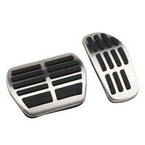 오르간페달 자동차 튜닝 페달 가스 연료 브레이크 패드 커버 AT MT for Nissan Qashqai J11 XTrail Rogue Sentra SR Kicks Altima mi, AT pedal, 닛산