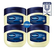 바세린 퓨어 스킨 젤리 오리지널 100ml, 오리지날, 4개