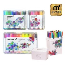 모나미 플러스펜 3000 프러스펜 24색 36색 48색 60색, 04_프러스펜 60색